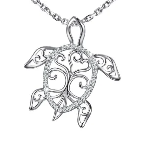 Pendentif Tortue - Arbre de Vie