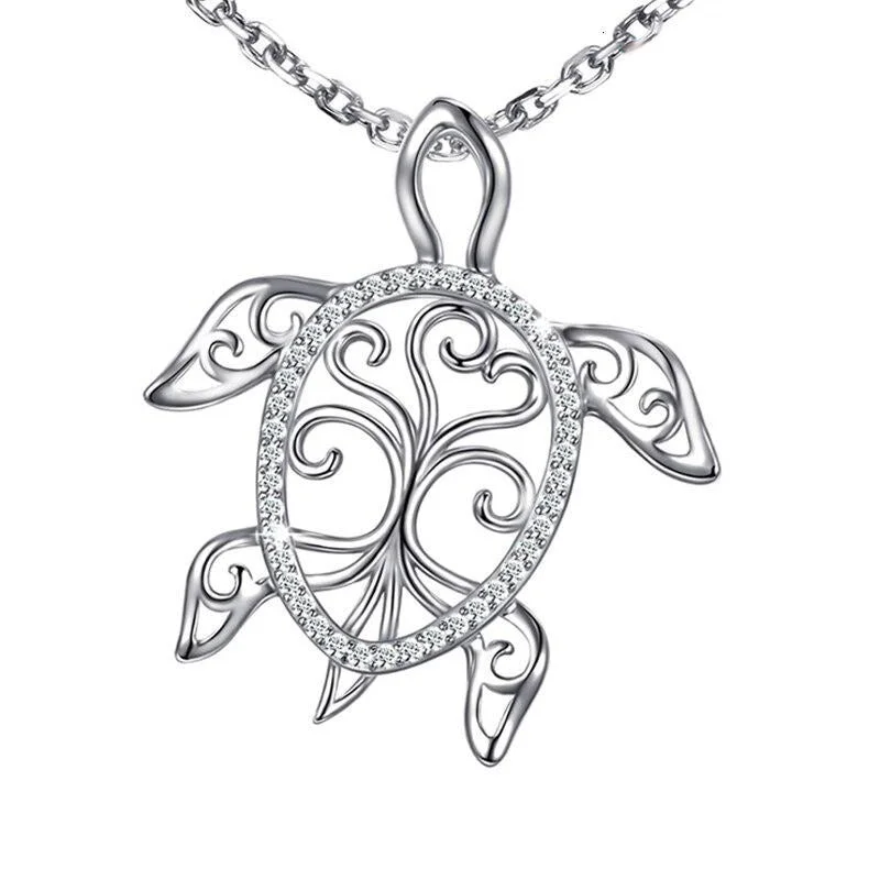 Pendentif Tortue - Arbre de Vie