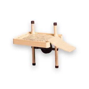 Plateforme tortue avec pente