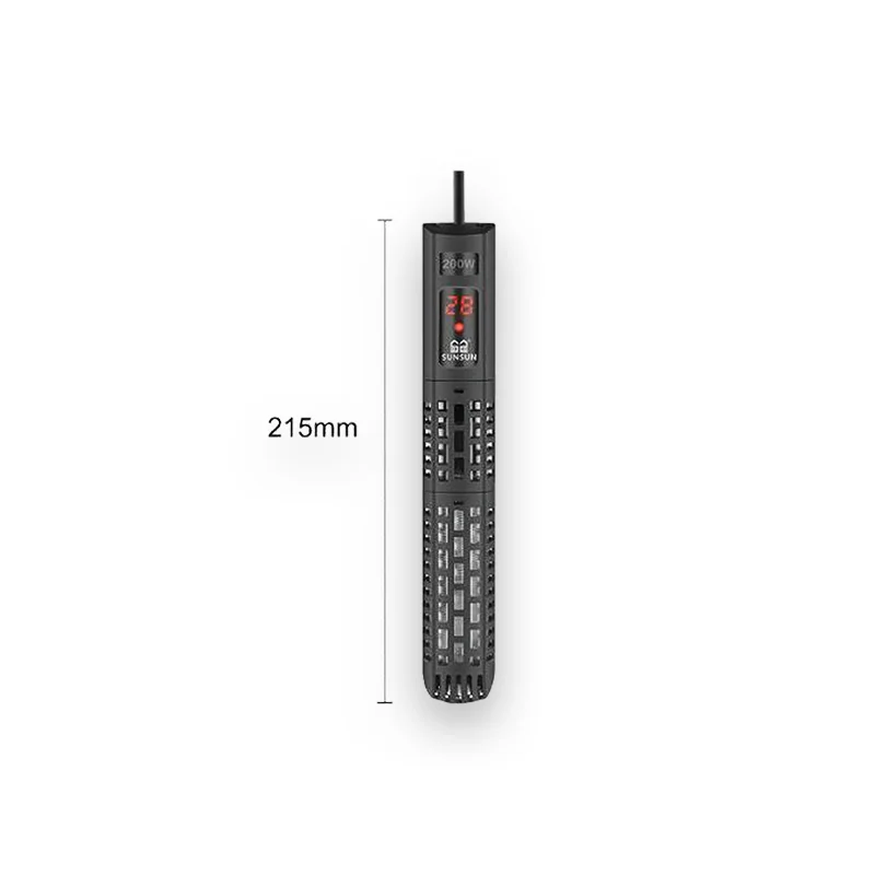 Affichage LCD du thermomètre aquarium