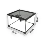Terrarium tortue abri précieux