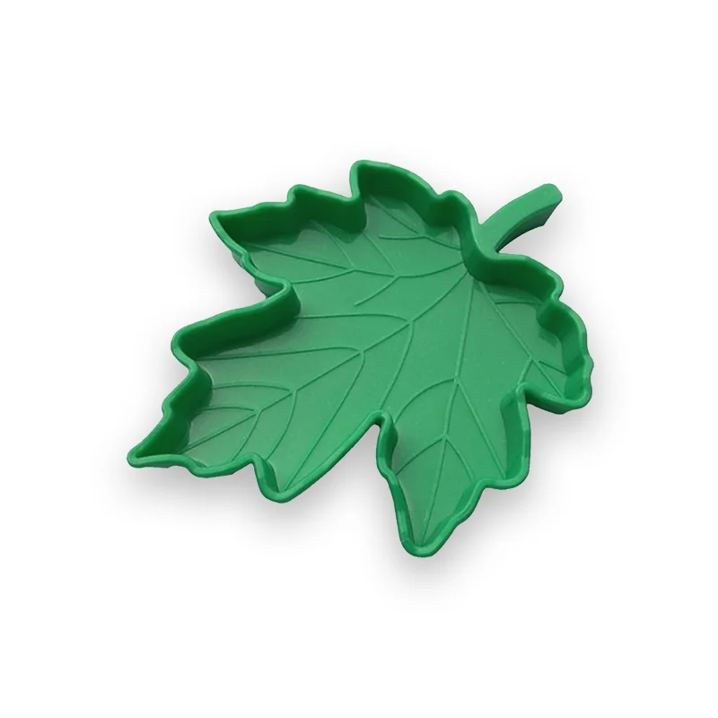 Distributeur en forme de feuille