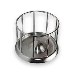 Mangeoire tortue acier inoxydable