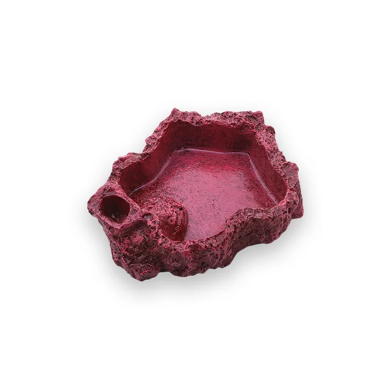Gamelle Tortue Rocher en Résine