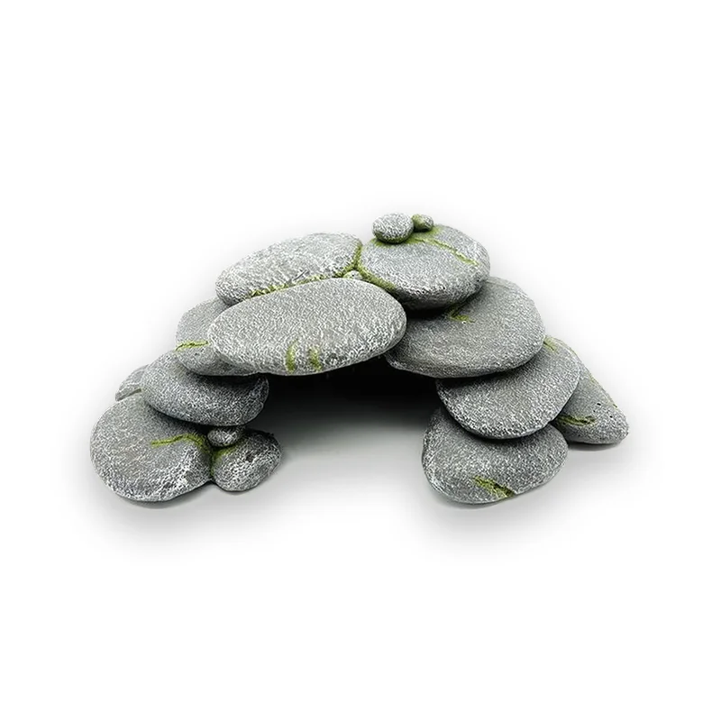 Abri tortue pierres empilées