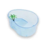 Aquarium avec plante verte