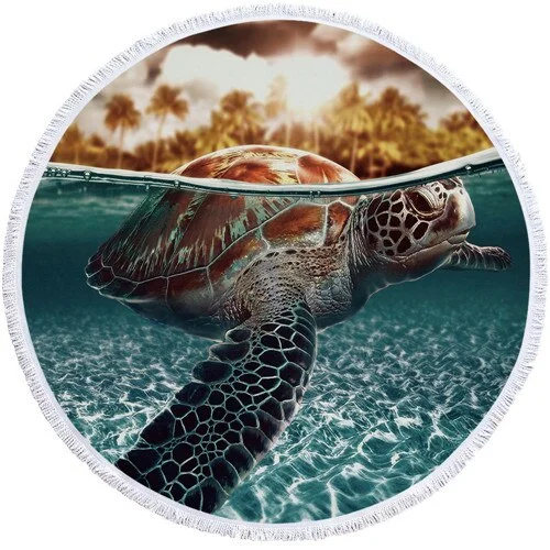 Serviette de Plage Tortue Caouanne