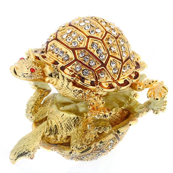 Boite à Bijoux Tortue Terrestre