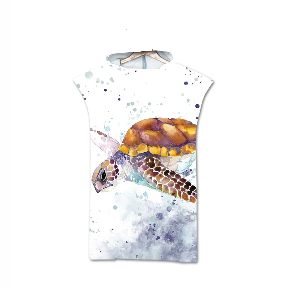 Poncho Tortue - Abstrait