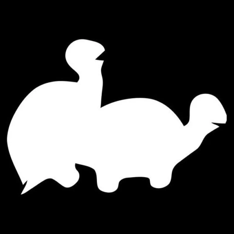 Sticker Tortue Voiture - Calin