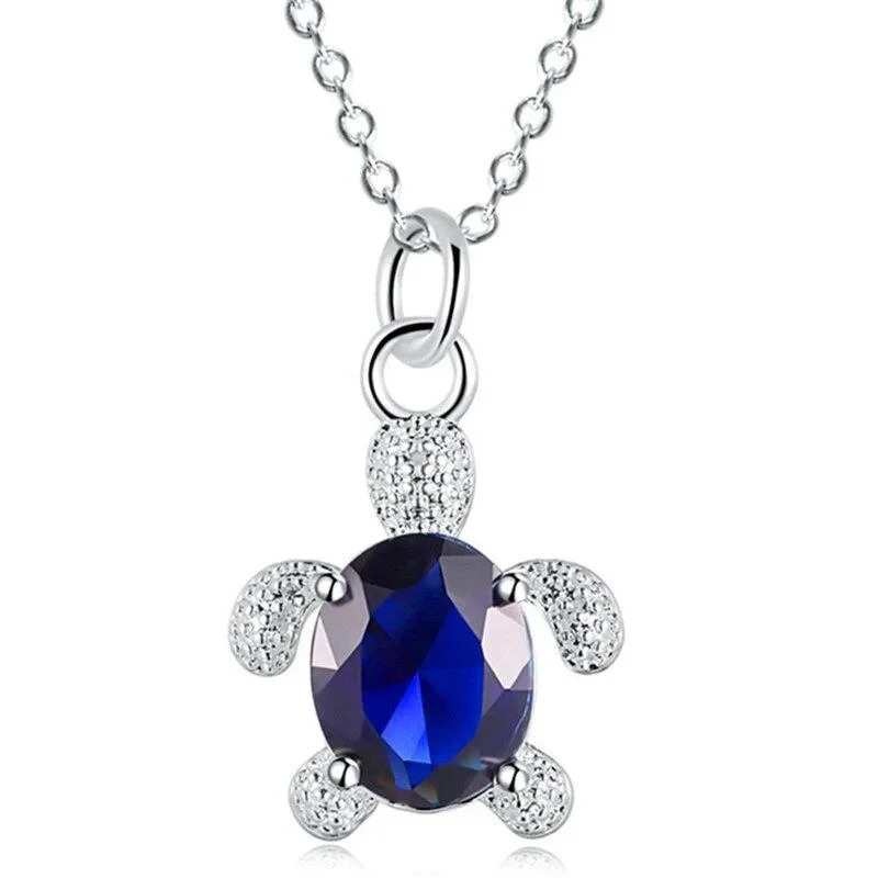 Pendentif Tortue CrystalBlue