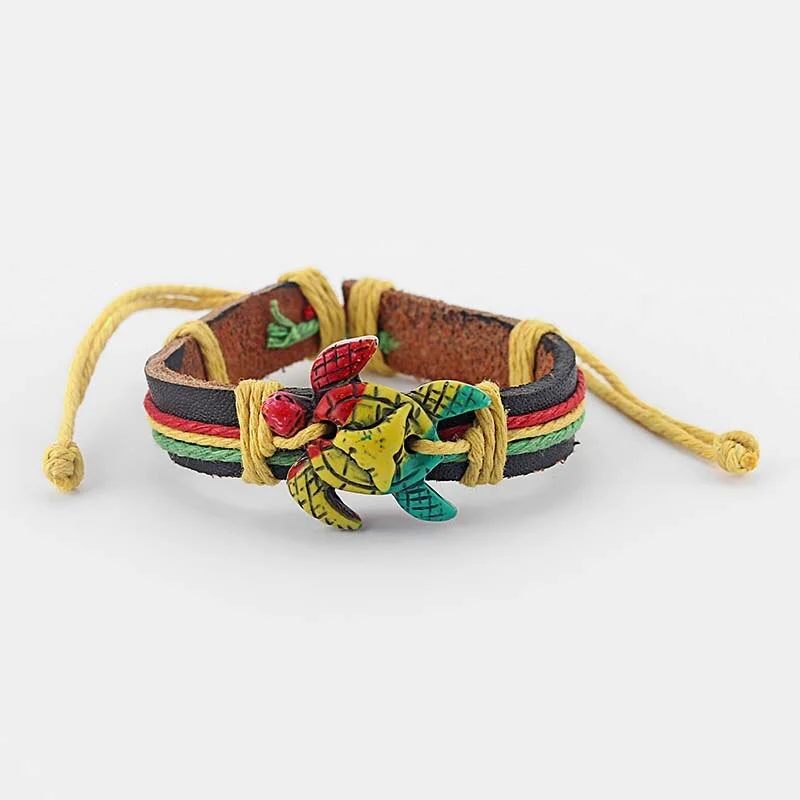 Détails du Bracelet Tortue Jamaica