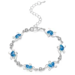 Bracelet Tortue - Carapace cœur
