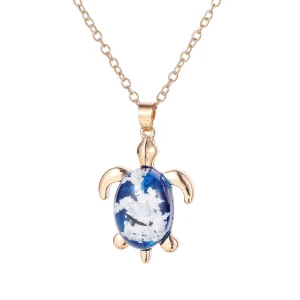 Pendentif Tortue - Ciel