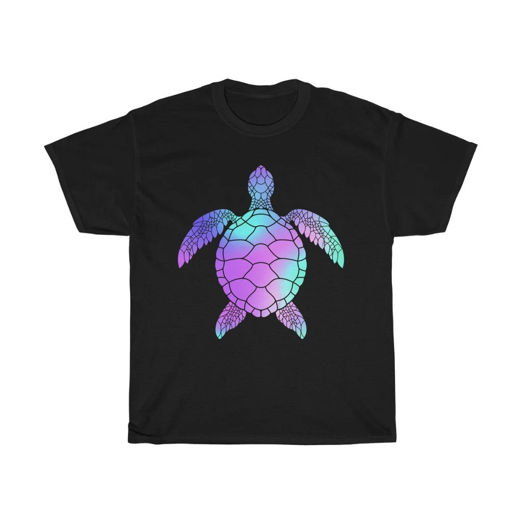 Détails du T-shirt Tortue Femme - Sunset