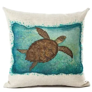 Housse Coussin Tortue - Esquisse