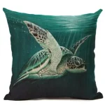 Housse Coussin Tortue - Caretta
