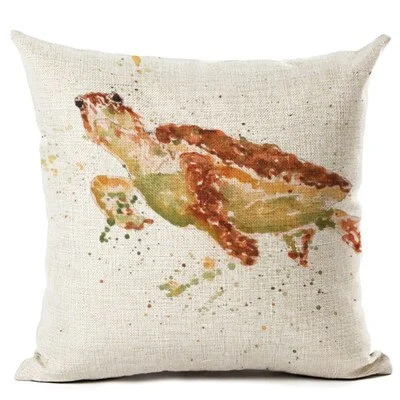 Housse Coussin Tortue - Fondu