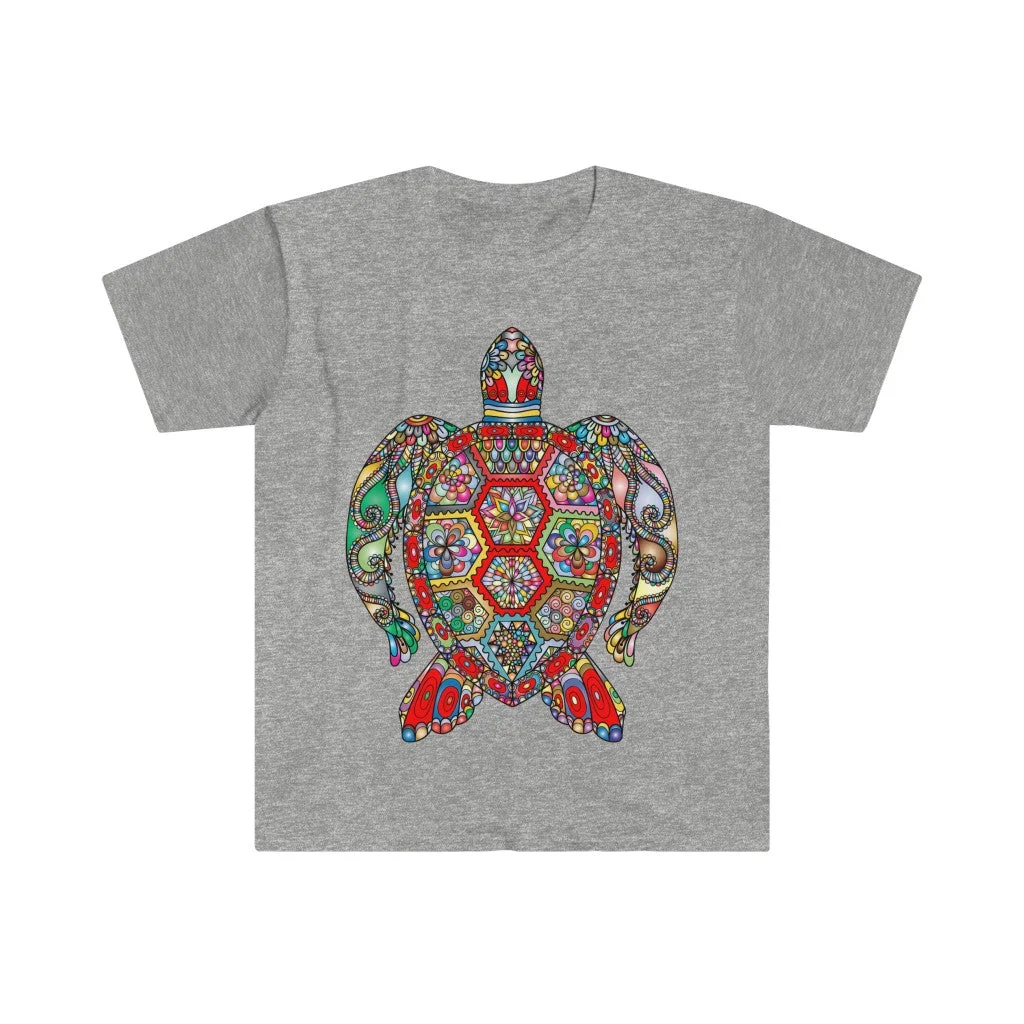 T-shirt Tortue Enluminure Confort