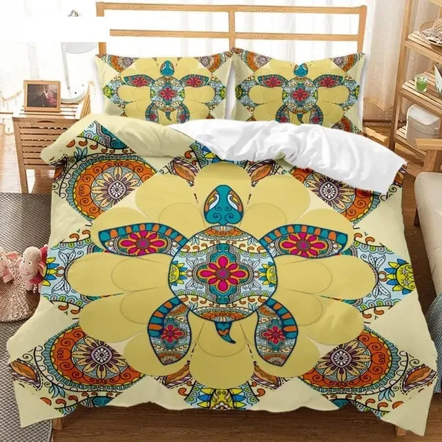 Détails de la Housse de Couette Tortue - Maya
