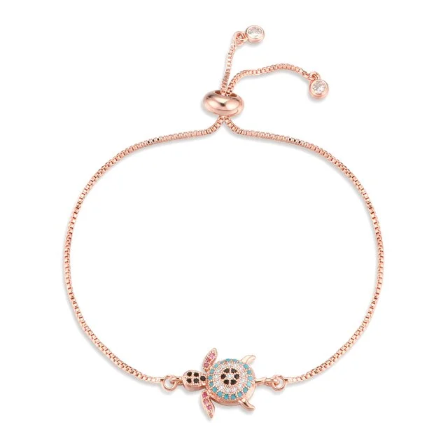 Bracelet Tortue Strass