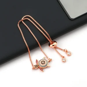 Bracelet Tortue - Strass