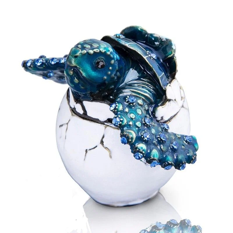 Boite à Bijoux Tortue - Oeuf