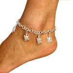 Bracelet Tortue Cheville - Beach