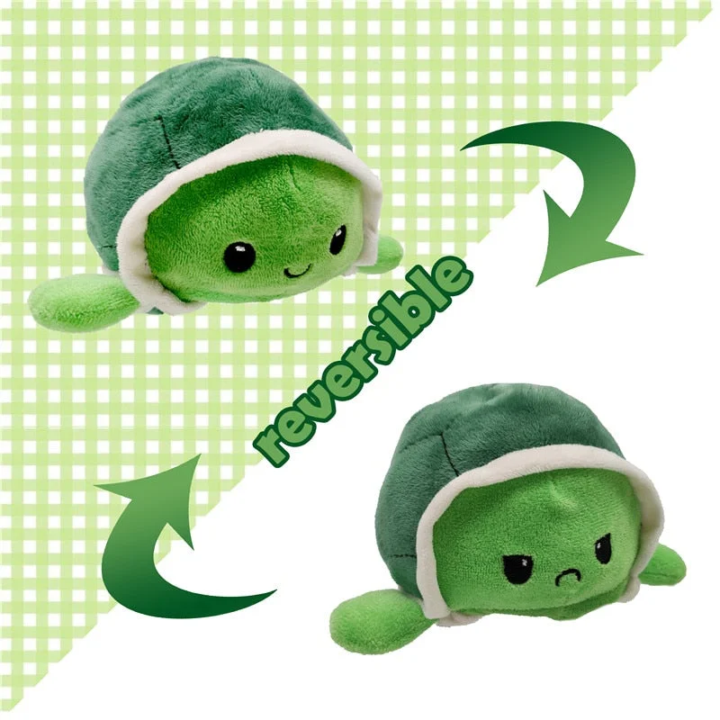 Peluche Tortue Réversible