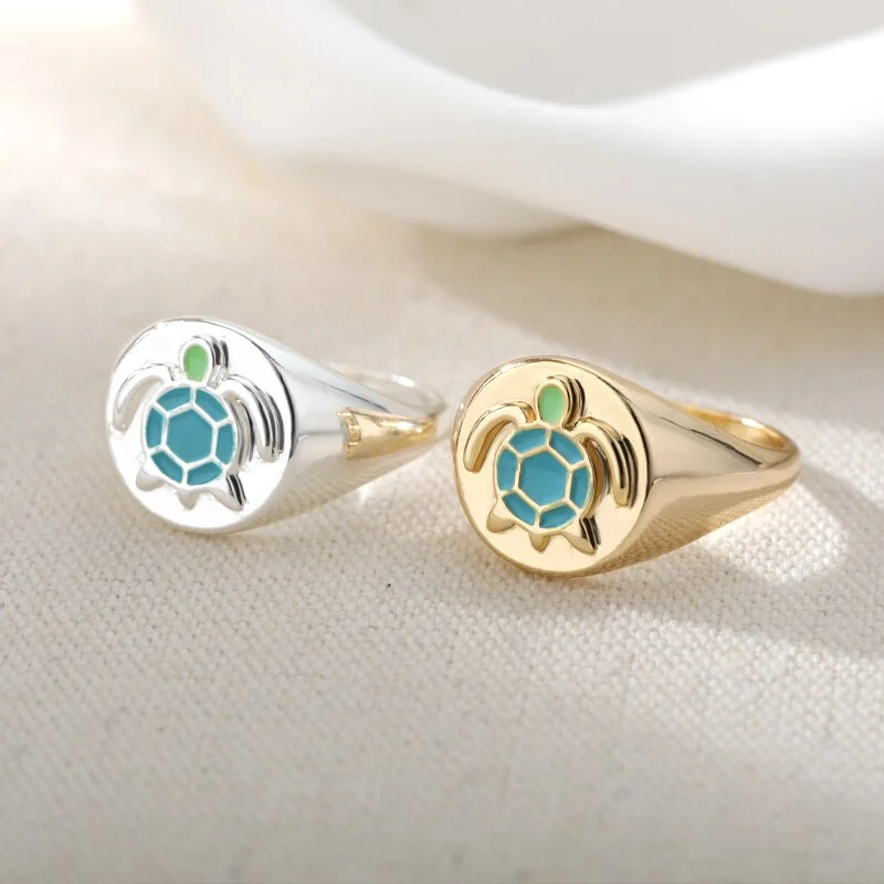 Bague Tortue - Chevalière – Image 4