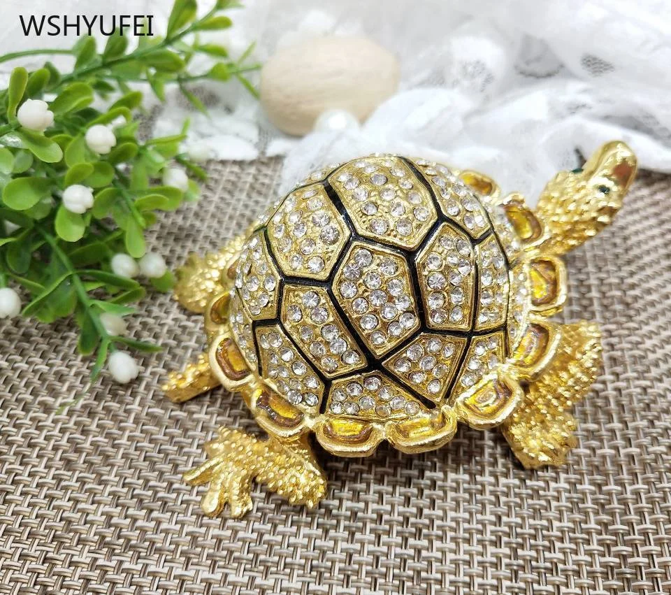 Boite à Bijoux Tortue - Strass – Image 3