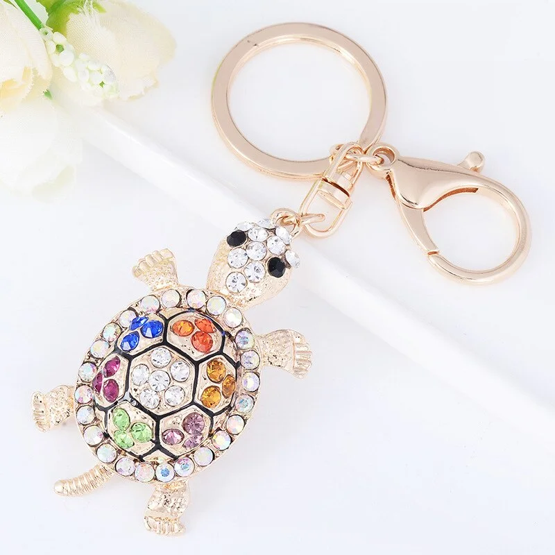 Porte Clé Tortue StrassColor