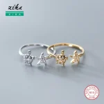 Bague Tortue - Étoile
