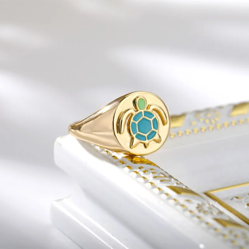 Bague Tortue - Chevalière – Image 7