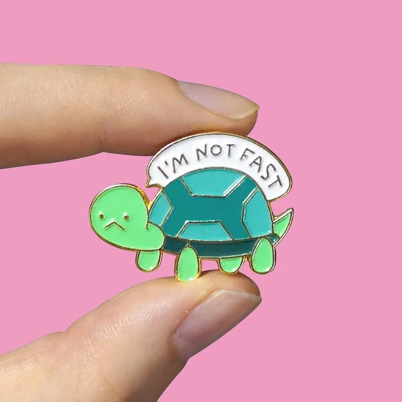 Pin's Tortue - I'm not Fast – Image 3
