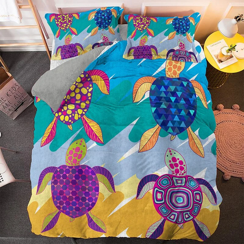 Parure de Lit Tortue Summer Vibes