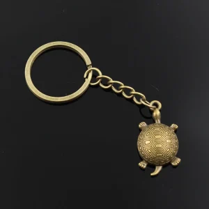 Porte-clés Tortue Style Vintage