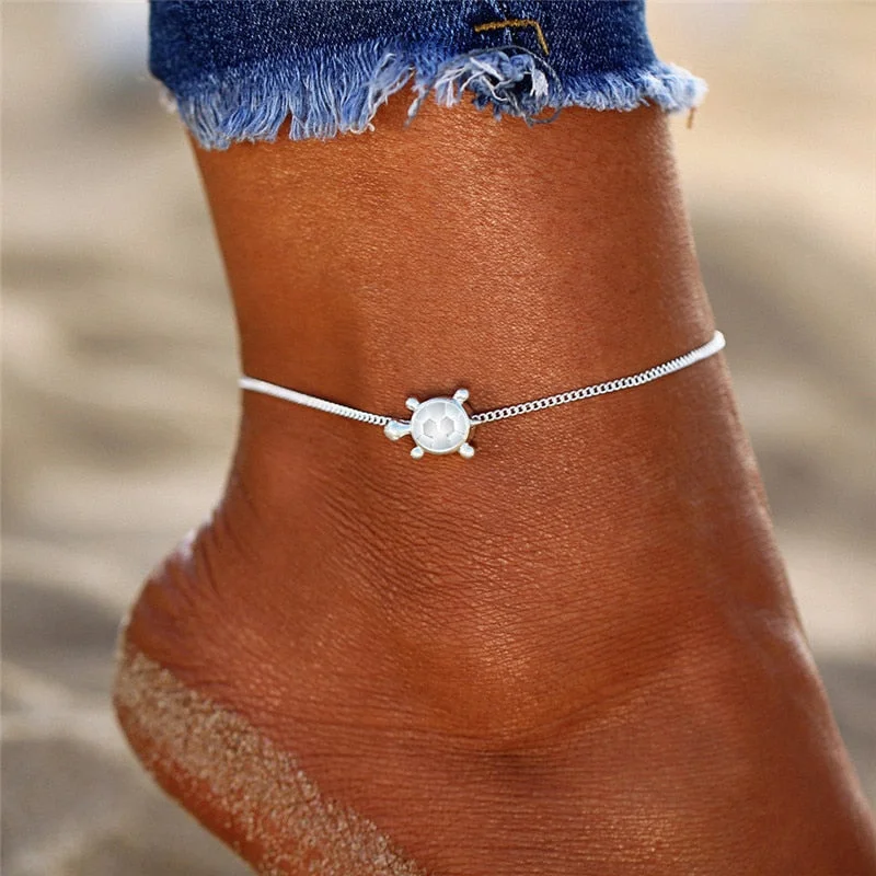 Détails du Bracelet de Cheville Tortue