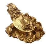 Figurine Tortue - Chinoise (Cuivre)
