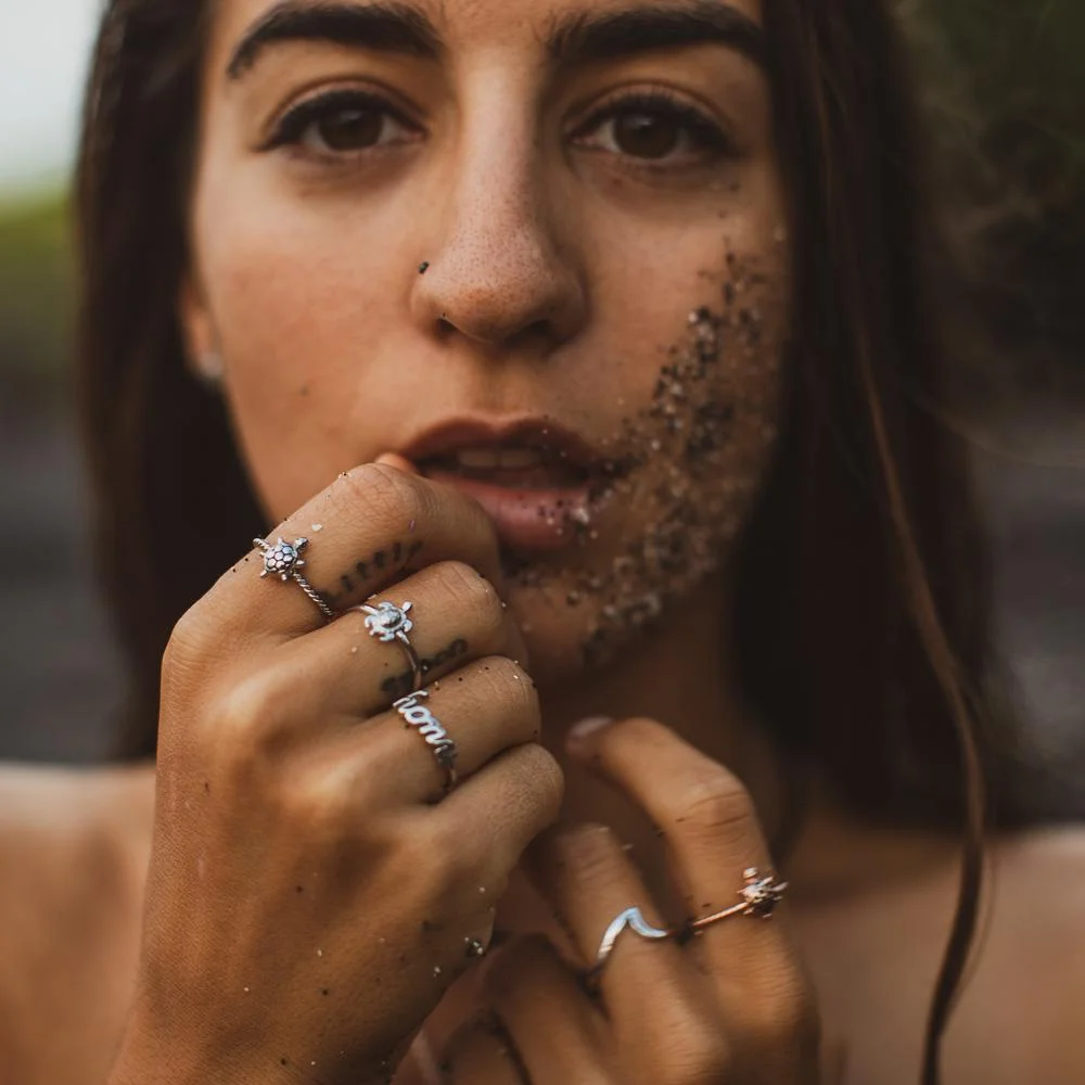 Bague Tortue Discrète