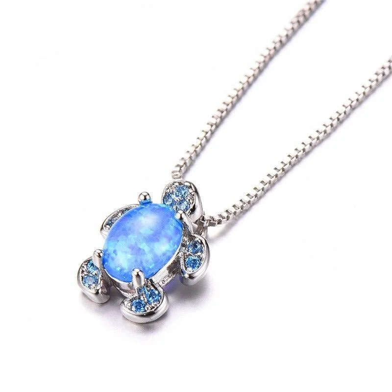 Pendentif Tortue en Argent