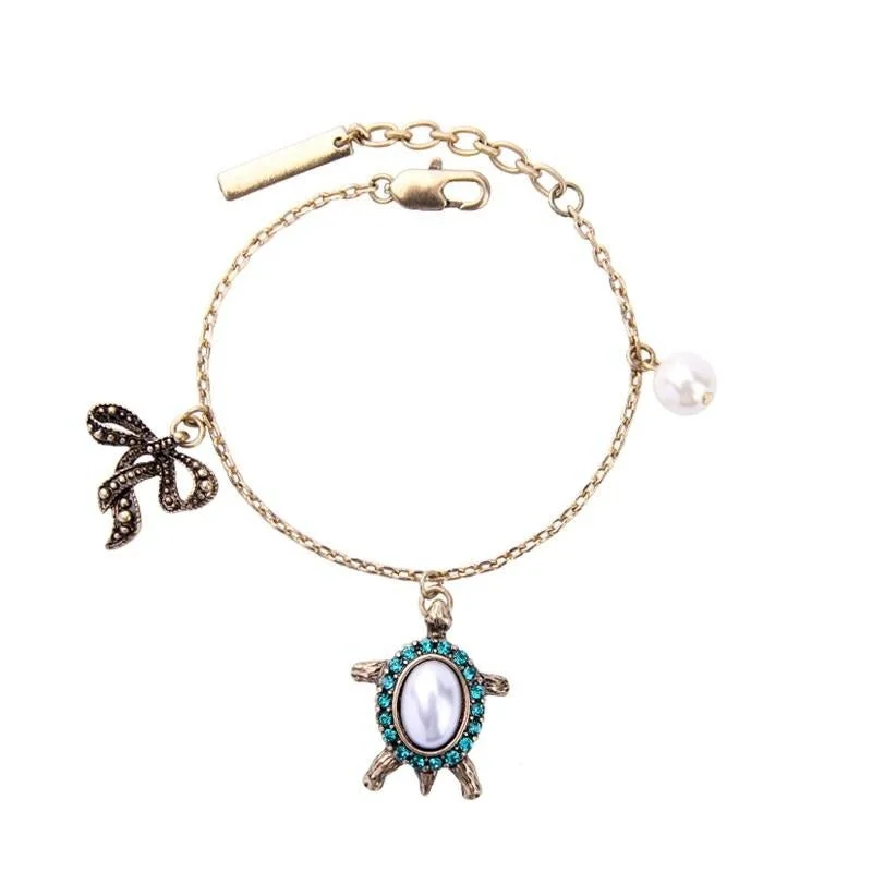 Bracelet Tortue Crystaline