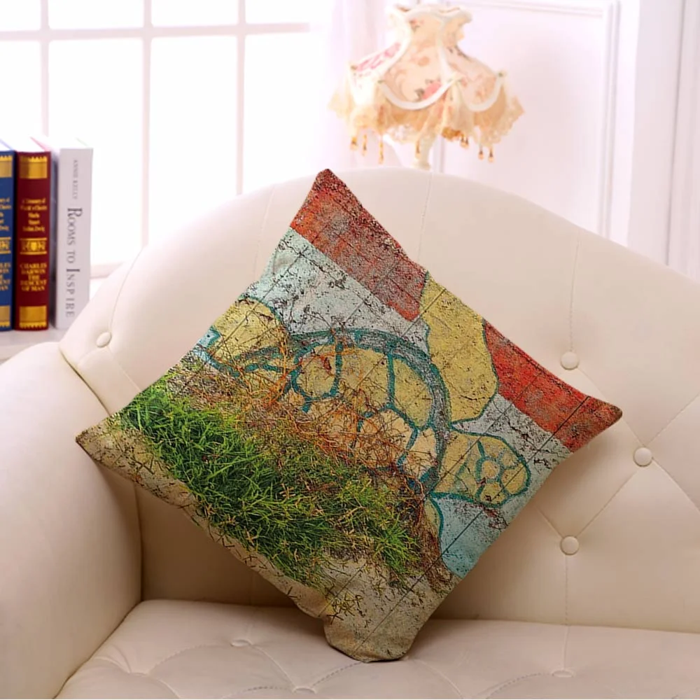 Housse Coussin Tortue Charpente vue 2