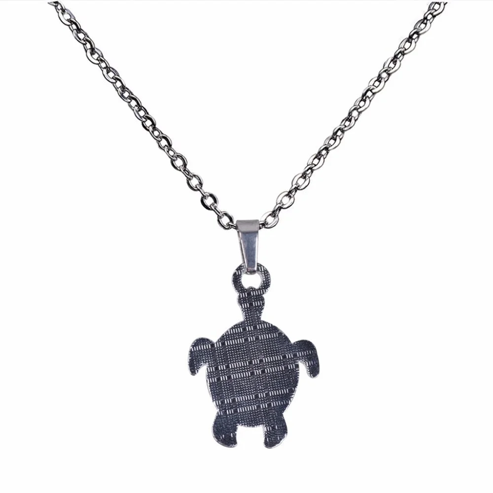 Pendentif Tortue - Nénuphar en situation