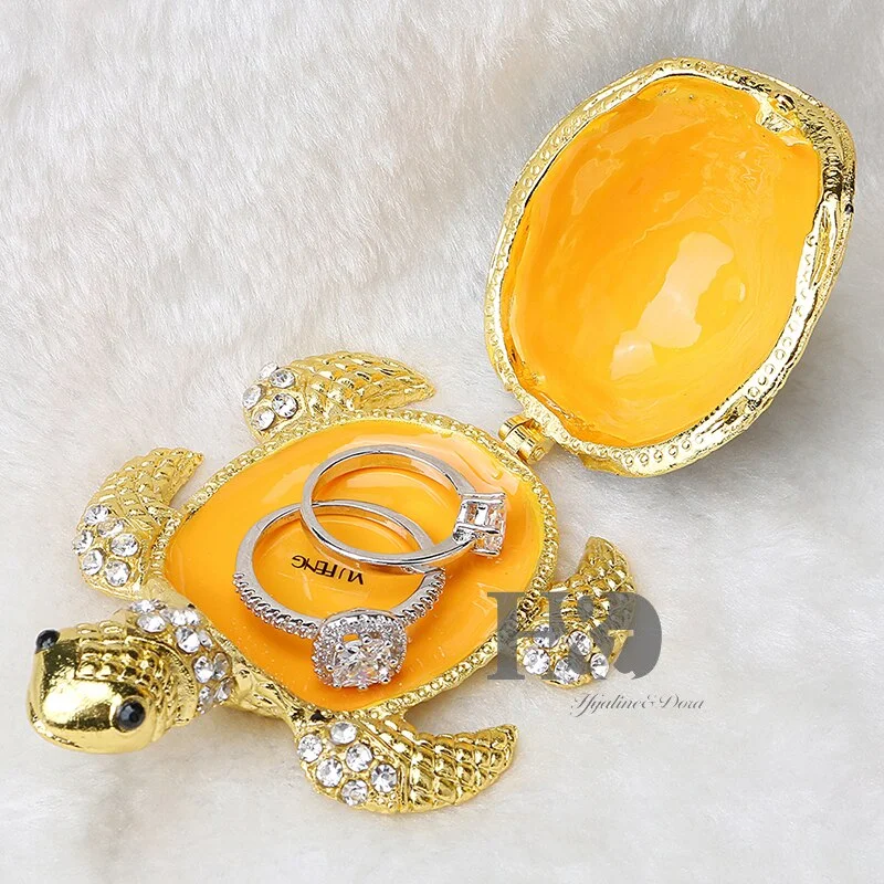 Boite à Bijoux Tortue - Gold – Image 4