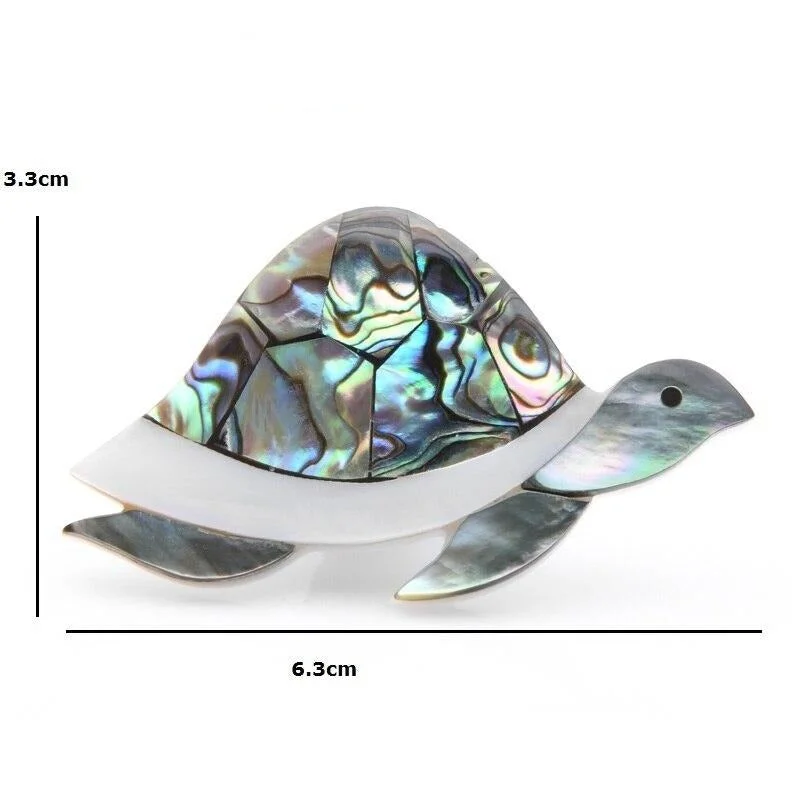 Broche Tortue - Carapace Nacré – Image 3