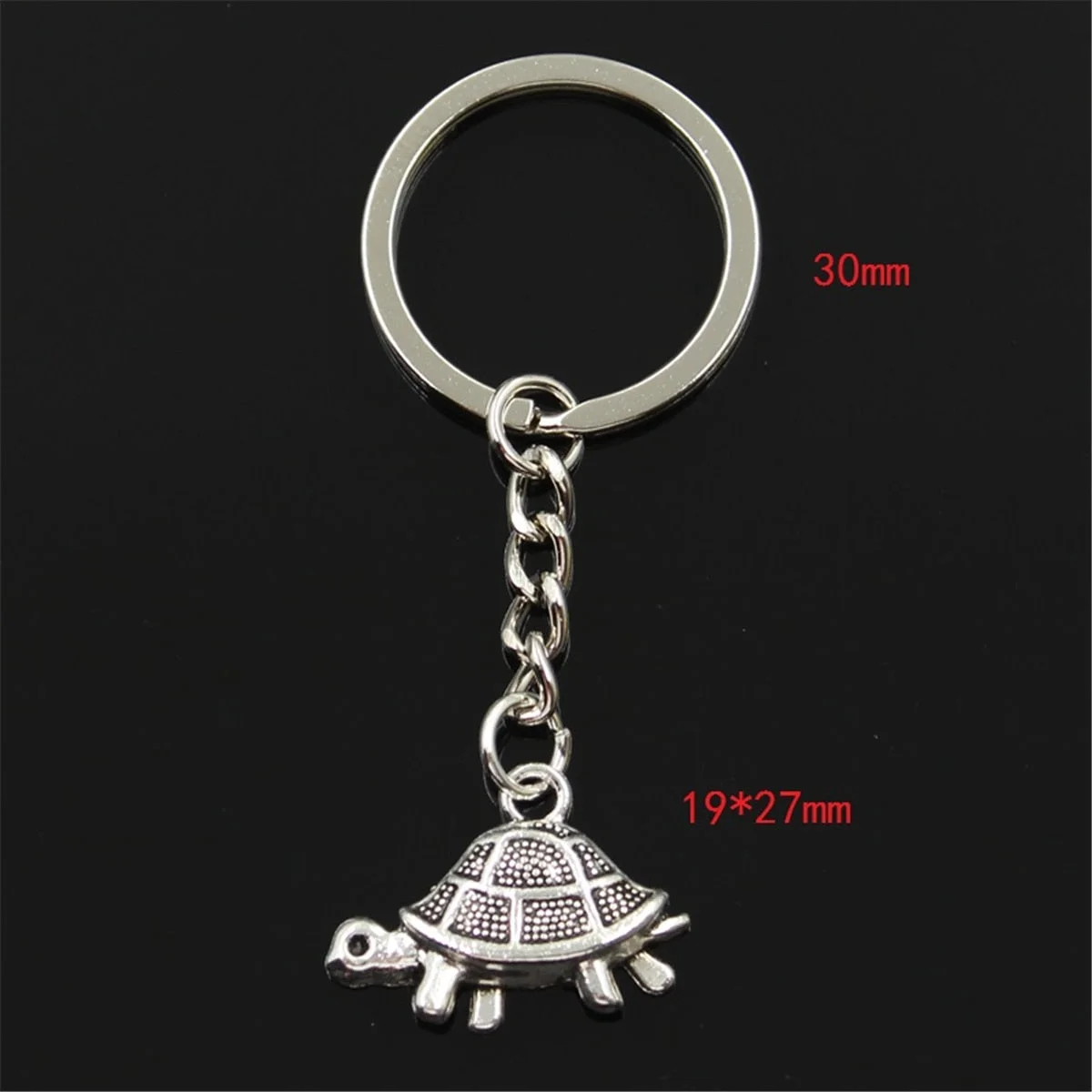 Porte Clé Tortue - BabyTurtle en Acier Inoxydable