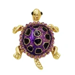 Broche Tortue - Violetta Or