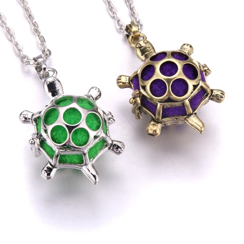 Diversité des couleurs du Collier Tortue Aromathérapie
