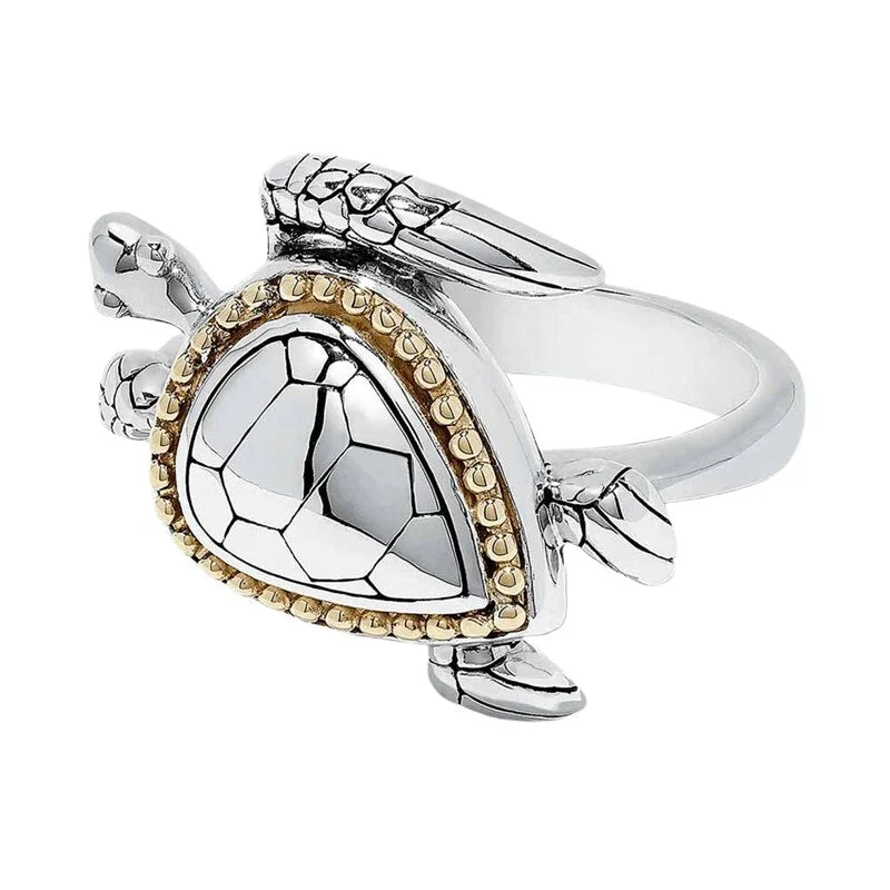 Bague Tortue - Zirconia